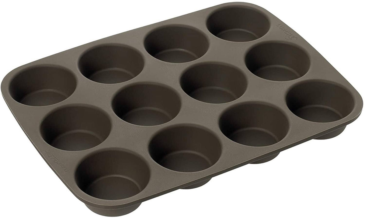 Brown 12 Mold Muffin Tray U6872