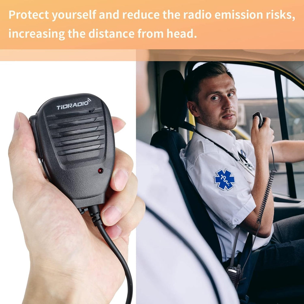 High Power 2 Way Radio Walkie Talkies 2 Pack Black F731