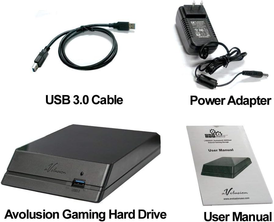 4TB 7200RPM 64MB Cache USB 3.0 External Hard Drive Pack of 2 R47479
