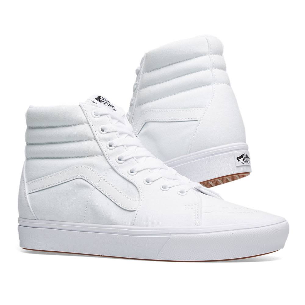 True White Sk8-Hi Shoes D98651