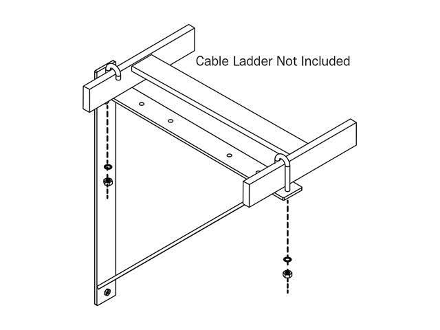 Triangular Wall Support Kit for Cable Runway N797194