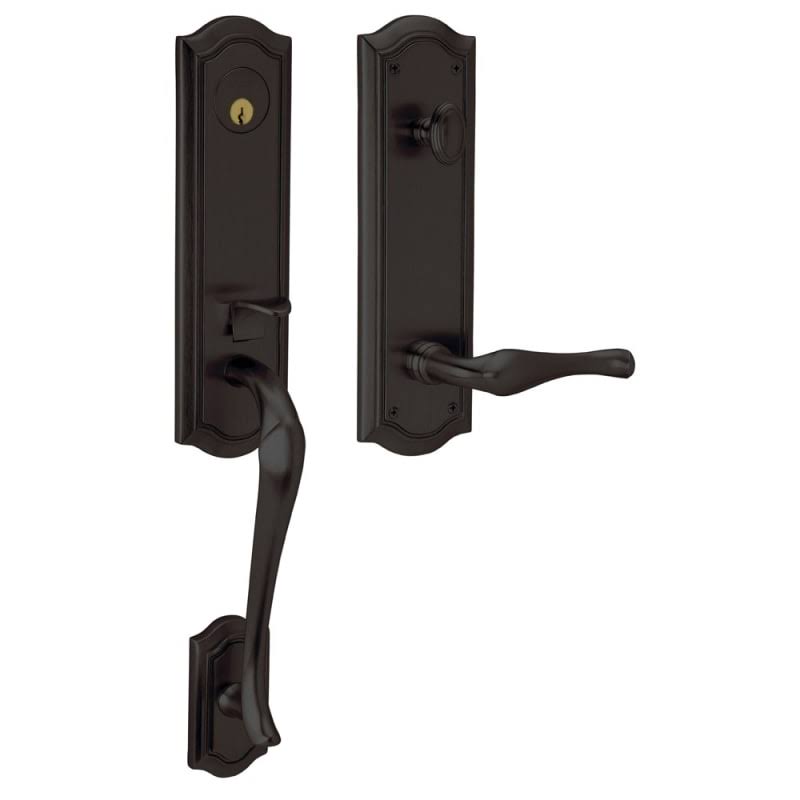 Left Hand Dummy Entrance Handleset Trim Set with Oil Rubbed Bronze G835664