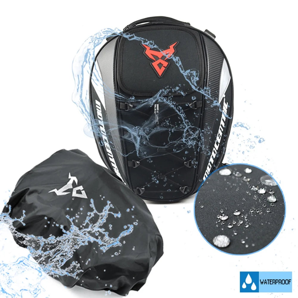 Blue Waterproof Motorcycle Backpack T2172