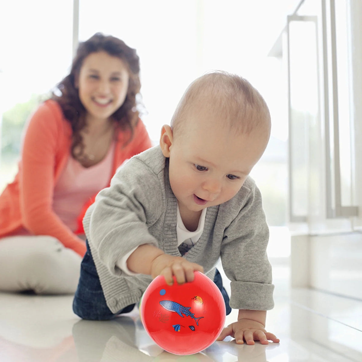 3Pcs Inflatable Hopper Balls with Handle A460