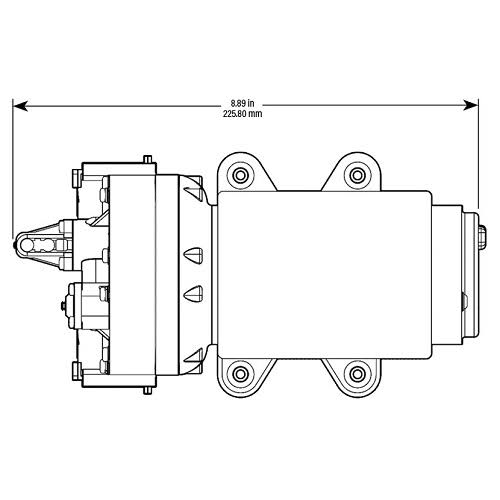 5.3 GPM Water Pump T1603