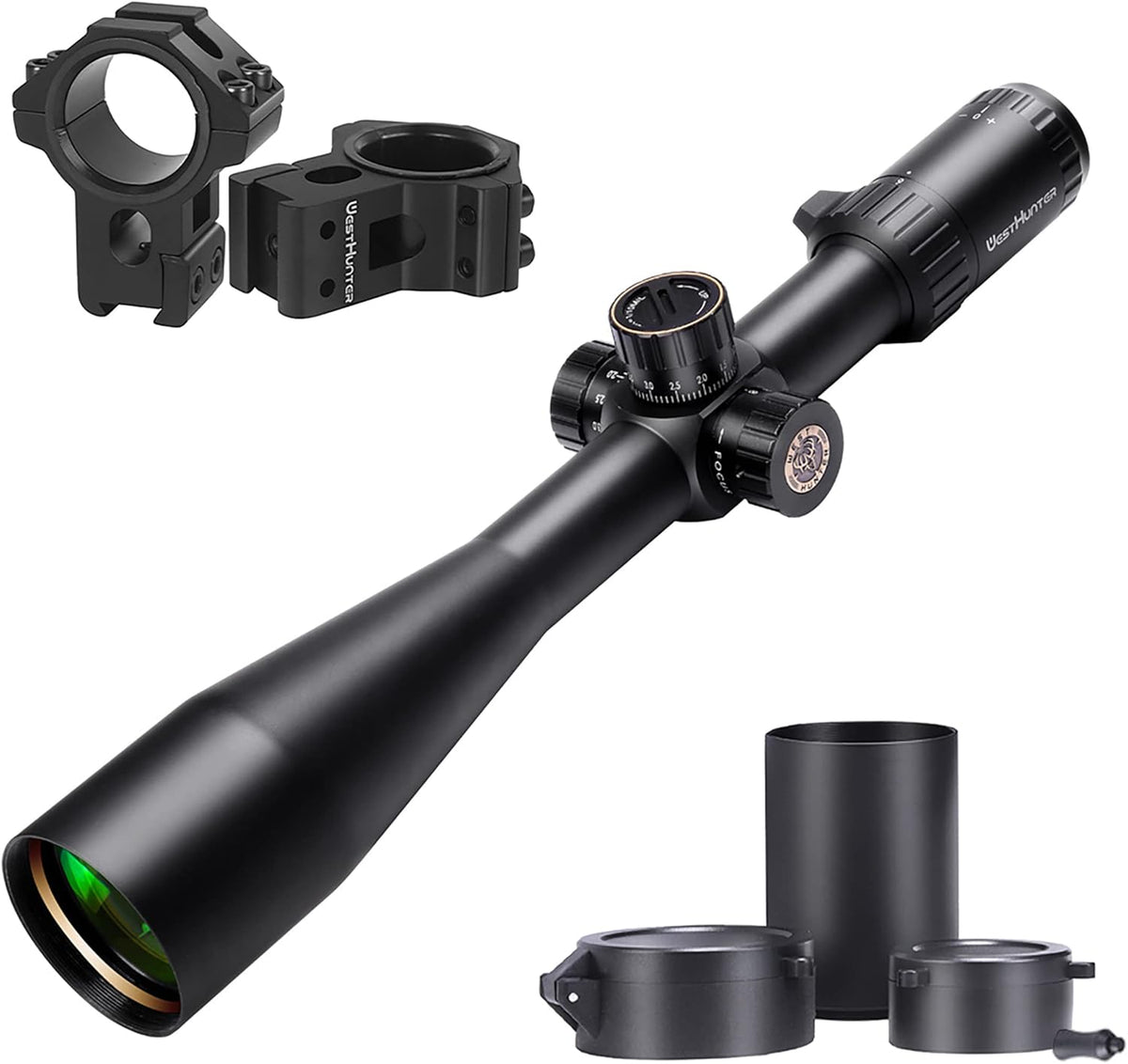 HD 6-24X50 FFP Scope, 30mm Tube First Focal Plane C1083