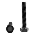 5/8-11 x 3 (FT) Coarse Thread Grade 8 Hex Tap Bolt Alloy Steel Thermal Black Oxide Pk 50 Z8572