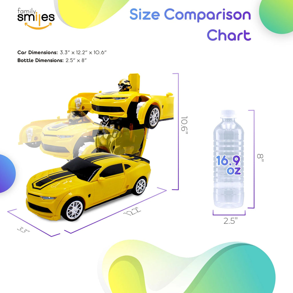 Remote Control Transforming Toy Car Robot X717