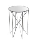 Silver Leaf Accent Table B77615