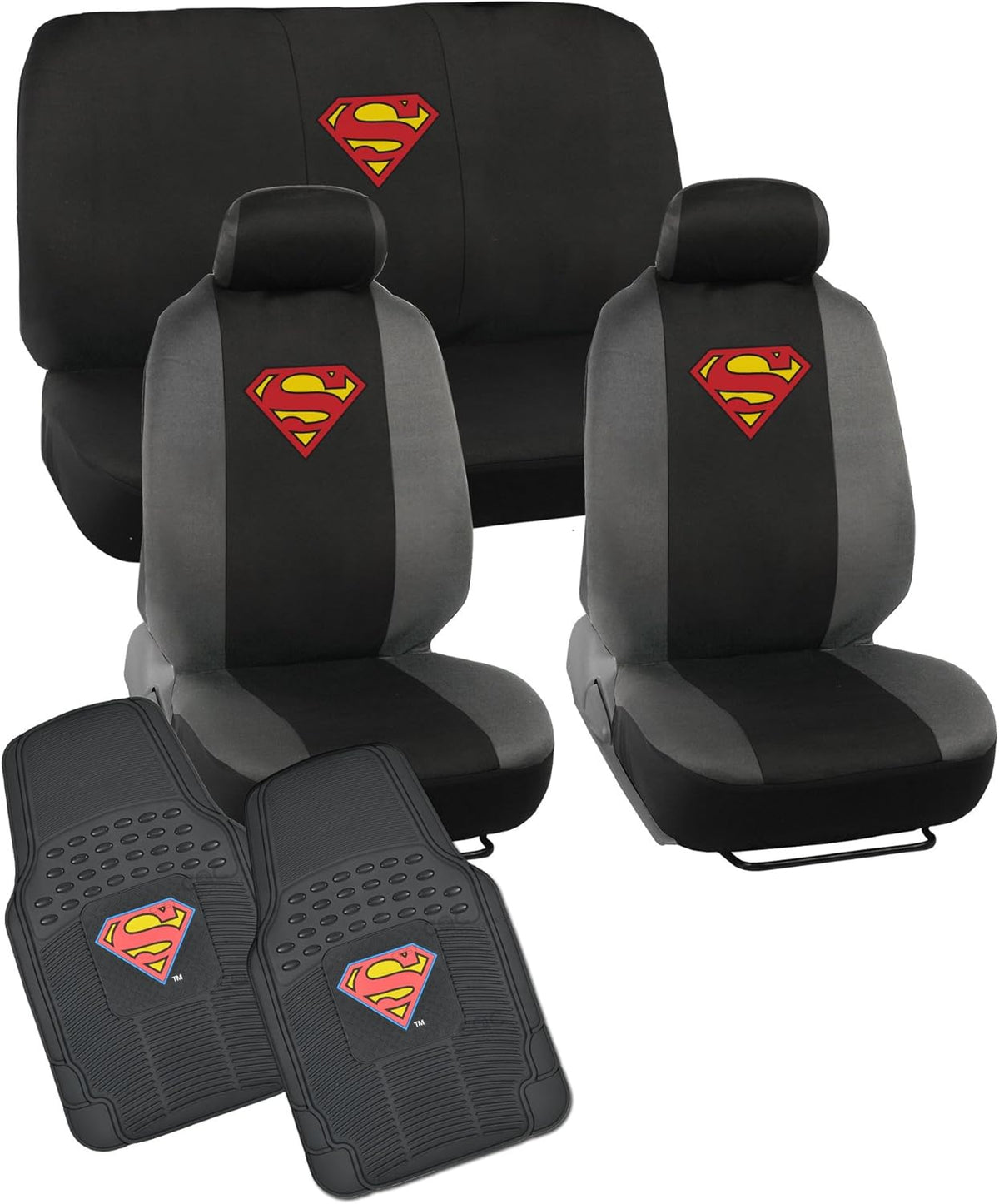 Batman Seat Cover and Rubber Floor Mat L97433
