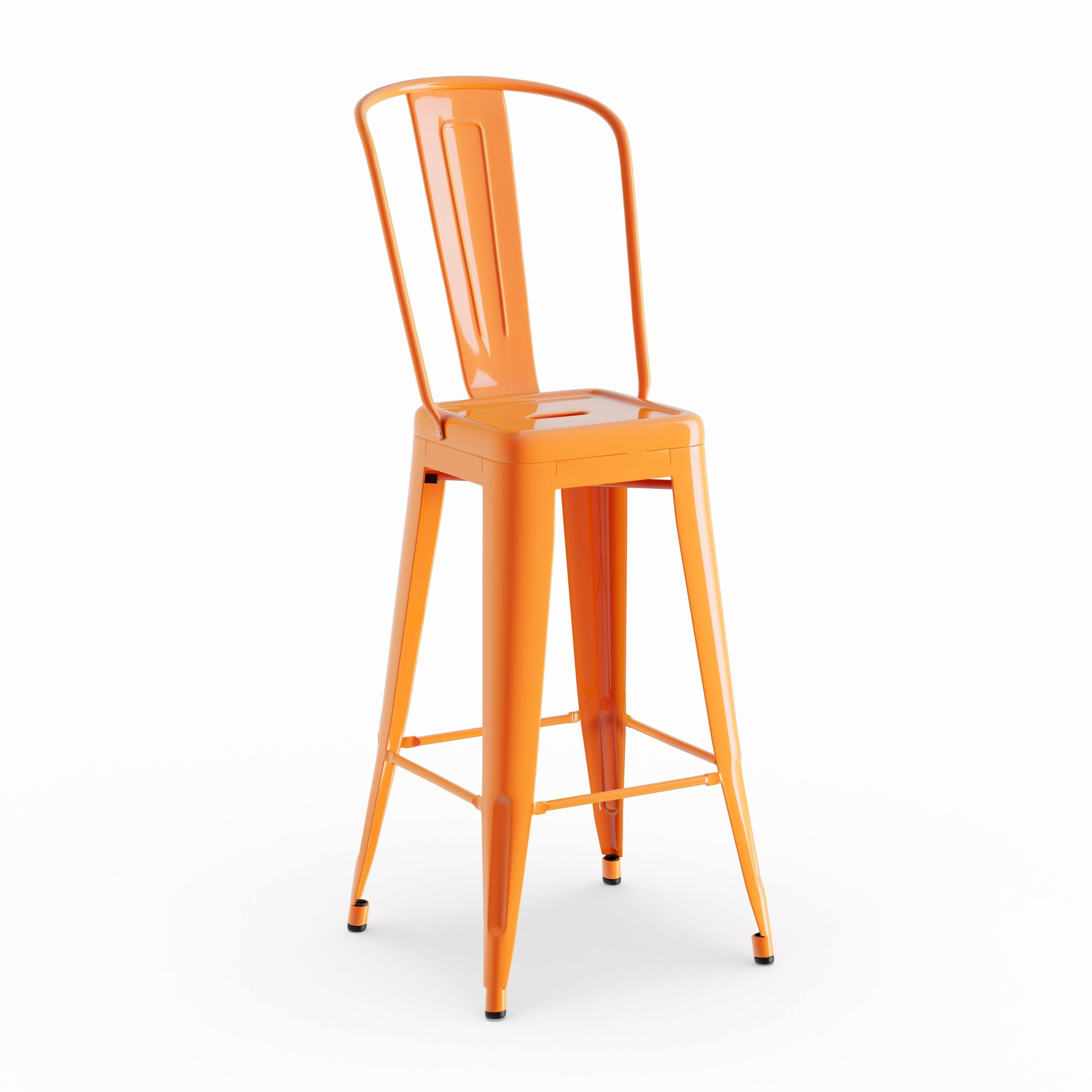 Blue Metal Bar Stool B3540