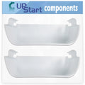 2-Pack Refrigerator Door Shelf Bin Y8653