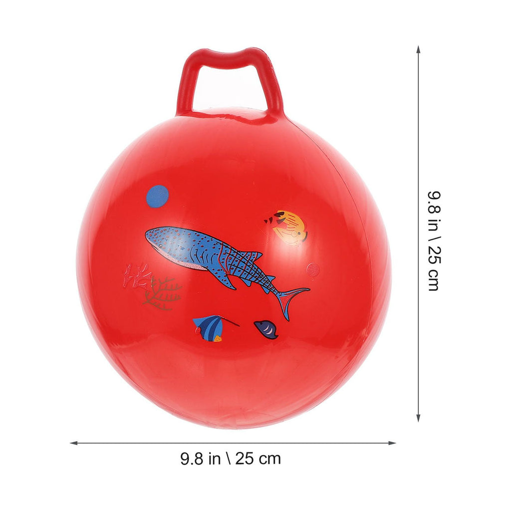 3Pcs Inflatable Hopper Balls with Handle A460