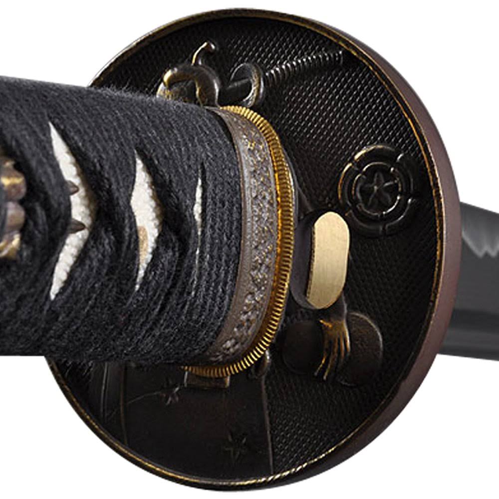 Black Wooden Scabbard Samurai Katana Sword Y602