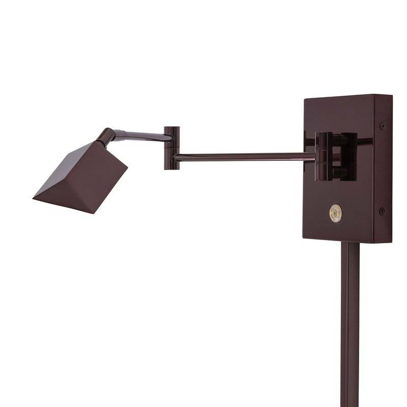 Brushed Nickel LED Swing Arm Wall Lamp U602903