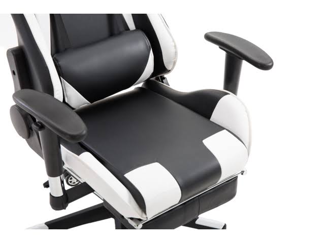 Ergonomic Gaming Chair with Footrest T4726