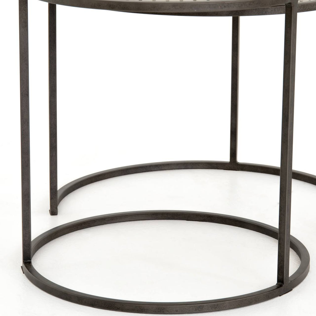 Galvanized Nesting Tables X8115