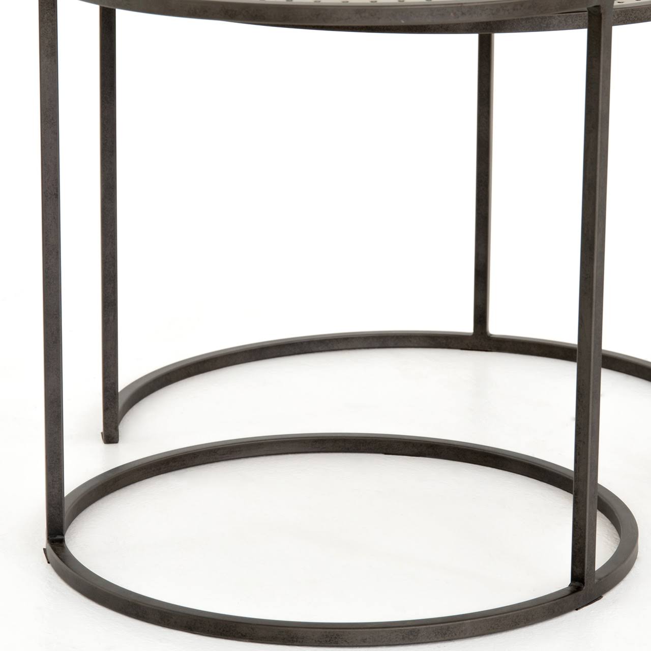 Galvanized Nesting Tables X8115