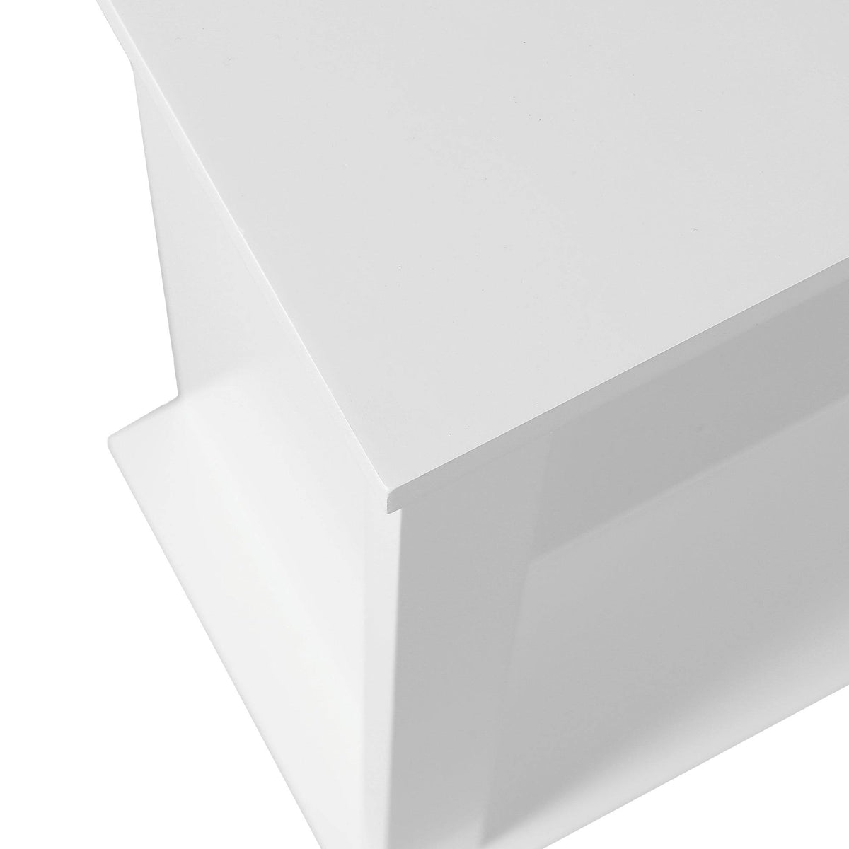 White MDF Bathroom Wall Cabinet R86954