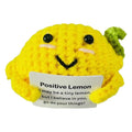 Lemon Potato Cucumber Tomato Wool Crocheted Bag Buckle Pendant T932