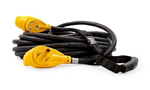 30-Amp PowerGrip Extension Cord, 50&, Black K71603