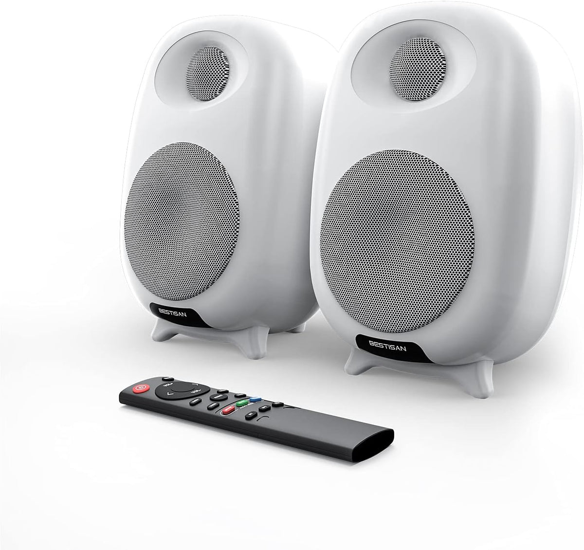 Bookshelf Speakers with Bluetooth 5.0 and Optical Input R3603