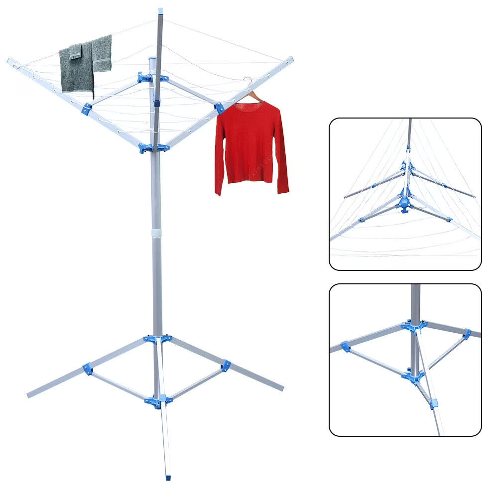 Rotary 3 Arm Clothes Drying Rack Y855095
