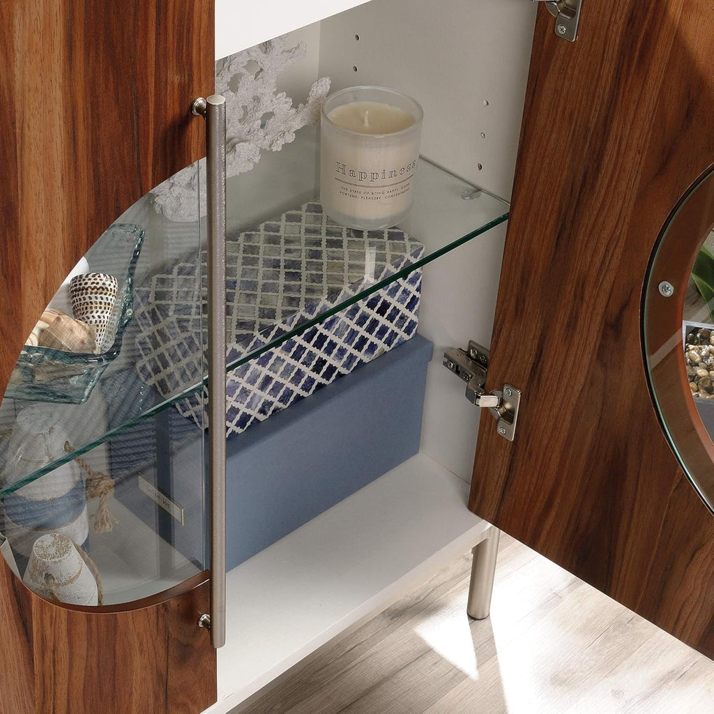 Storage Cabinet, Pearl Oak Finish S948