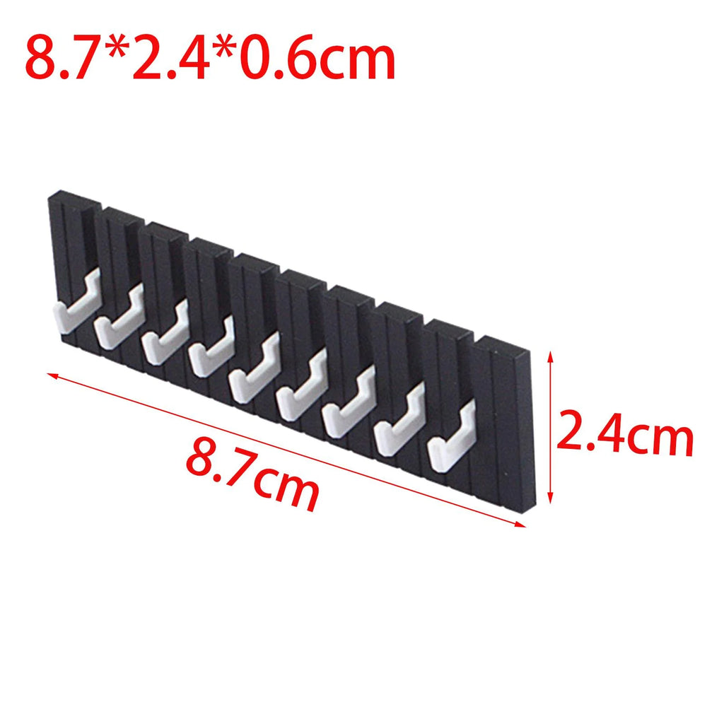 Metal Wall Hanger Black I18237
