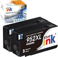 Compatible Ink Cartridge for HP 952XL Black 2 Packs T349
