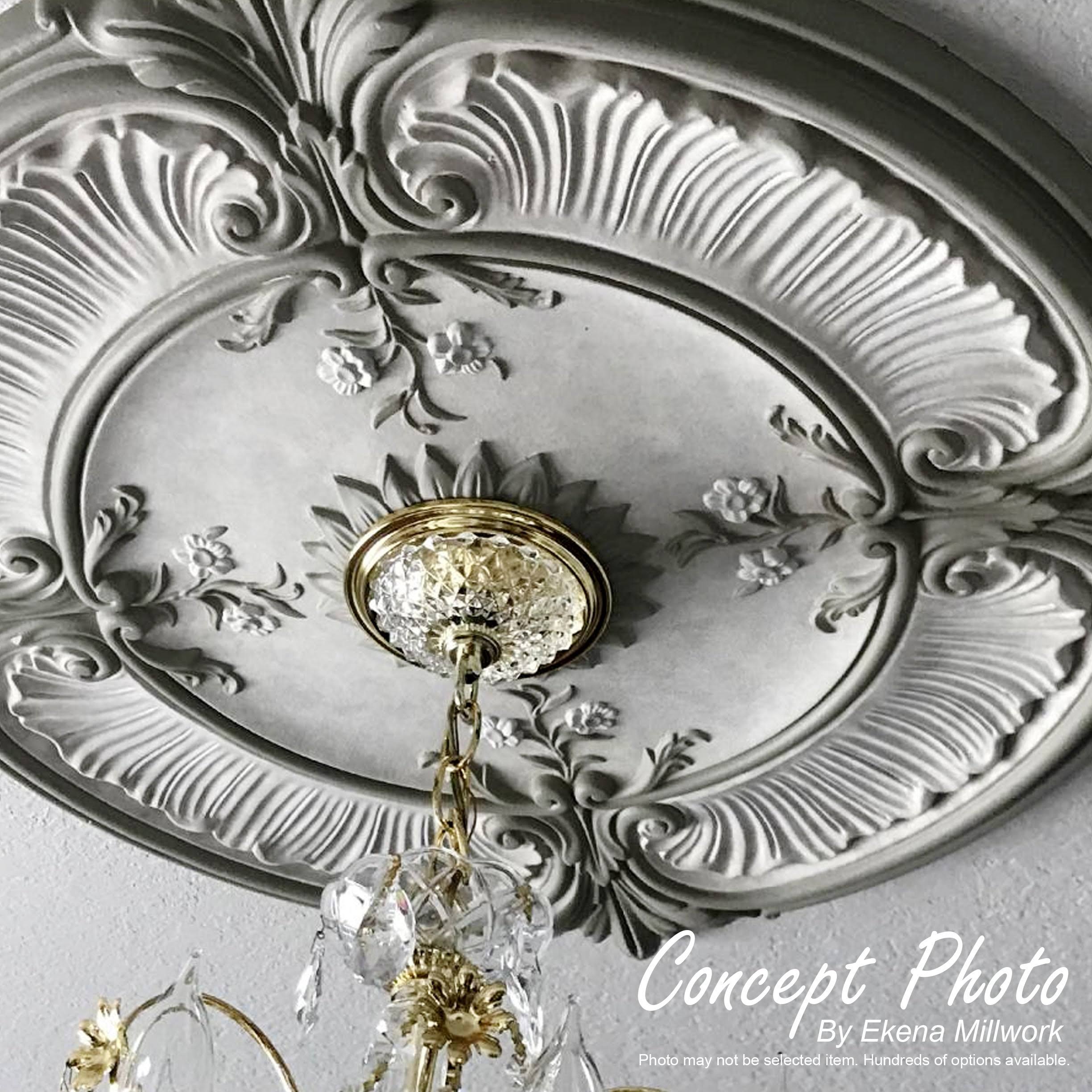 19 1/8x22OD x 1x22P Ceiling Medallion Q2100