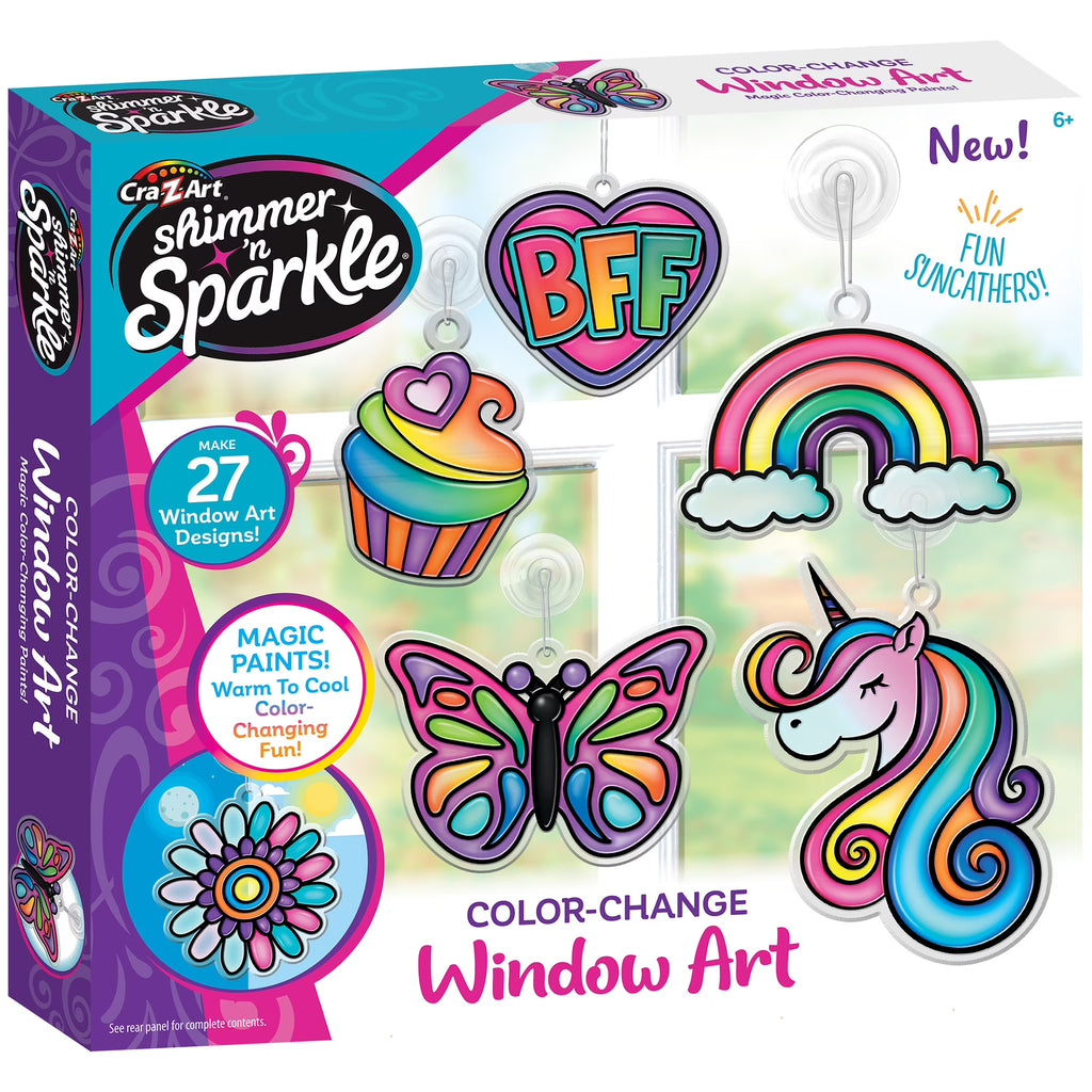 DIY Color-Change Window Art with 27 Designs Q832