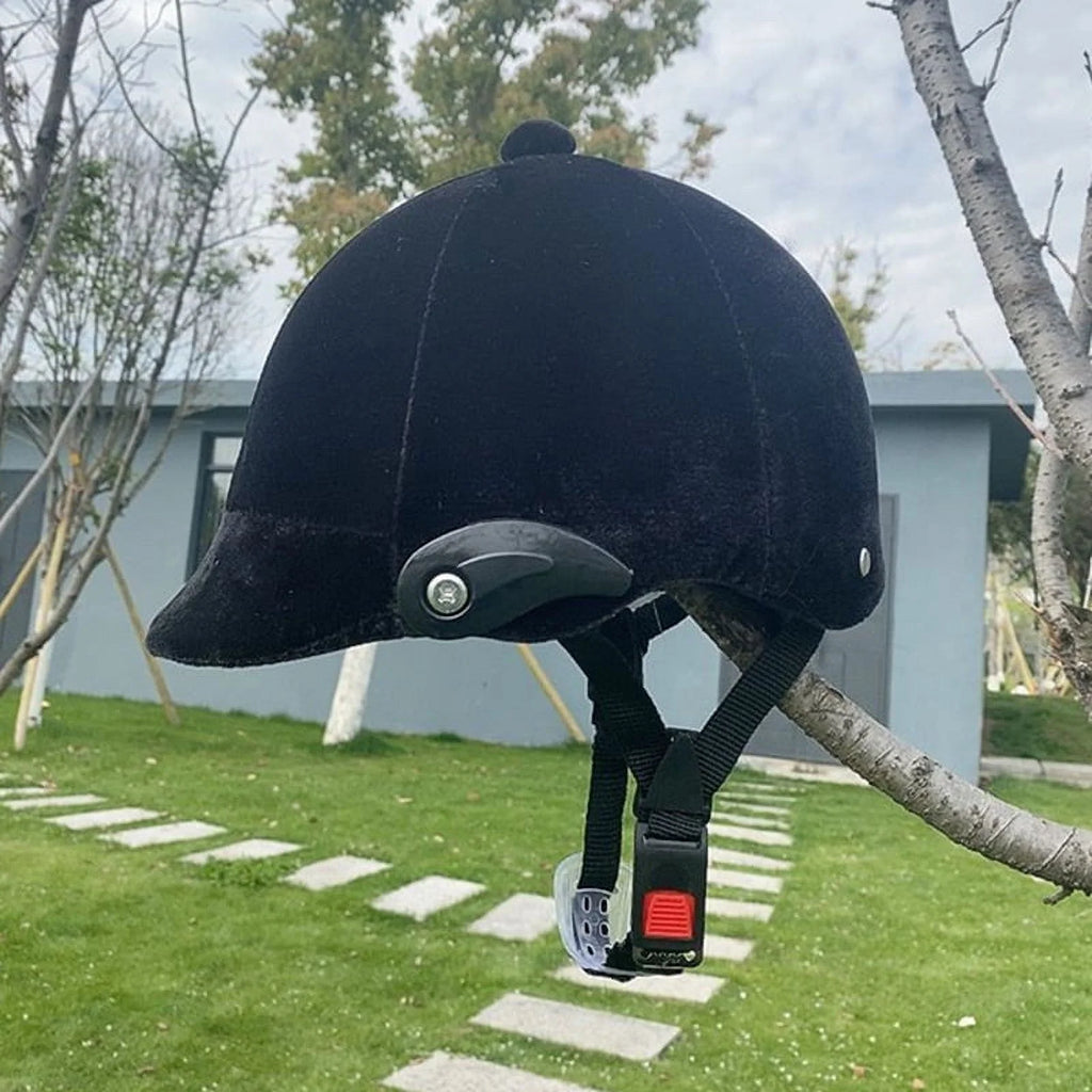 Black Equestrian Horse Riding Helmet U6371