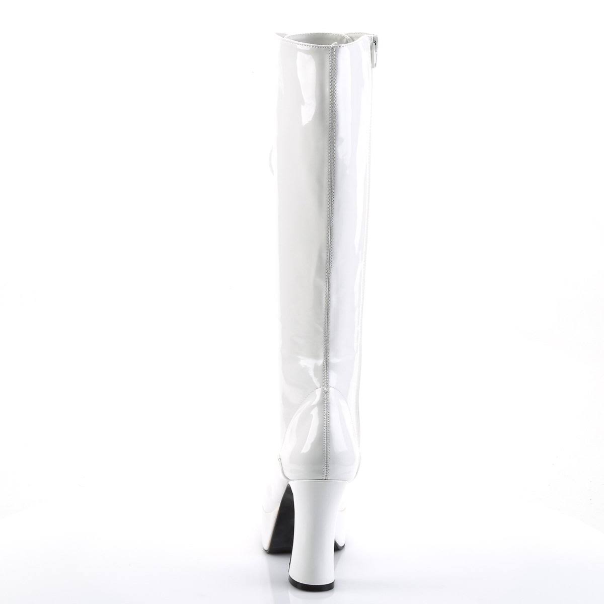 White Patent Exotica Shoes M68526