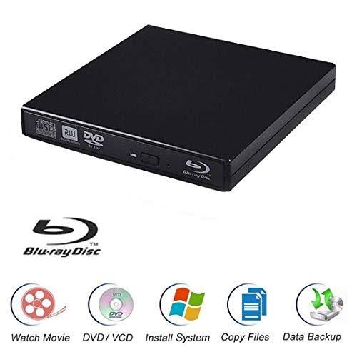 BLU-RAY Player External USB DVD RW Laptop Burner Drive X254