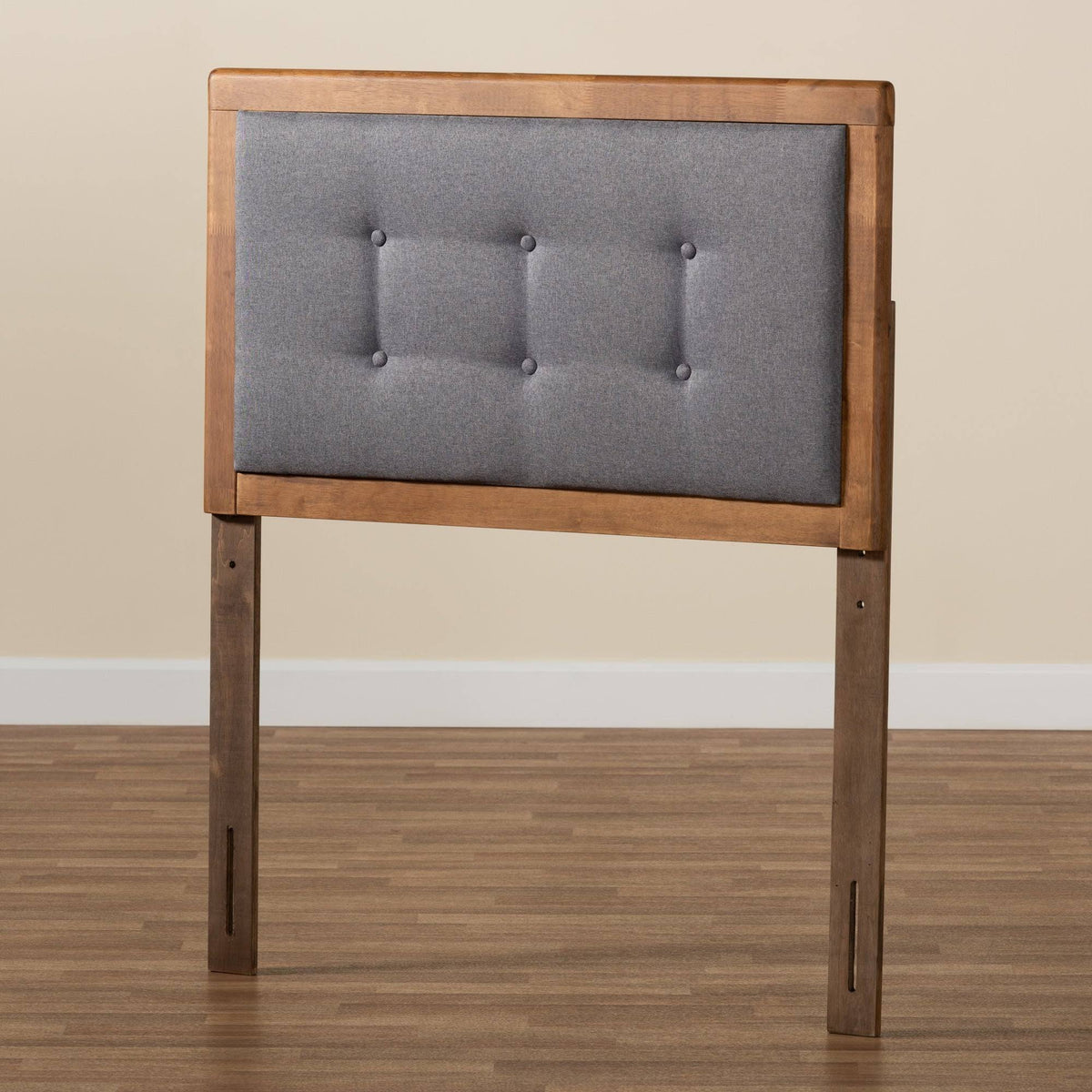 Beige Twin Size Headboard V71059