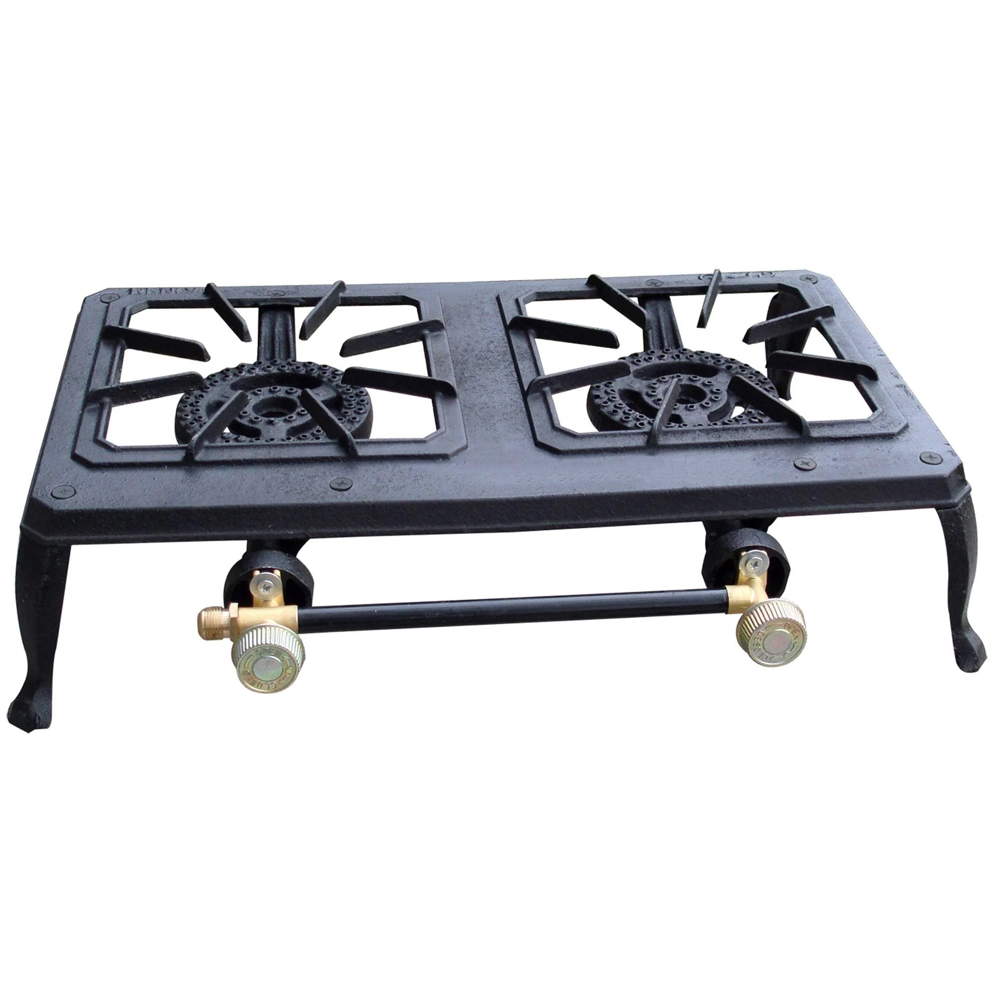 Double Burner Cast Iron Stove L51787