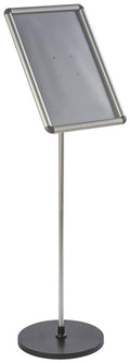 Silver Snap Open Floor Sign Stand W539186