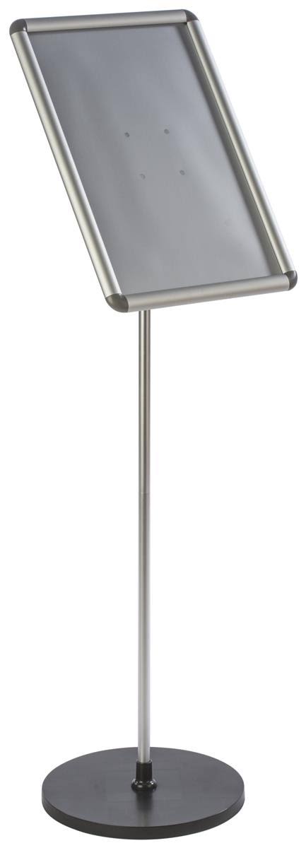 Silver Snap Open Floor Sign Stand W539186
