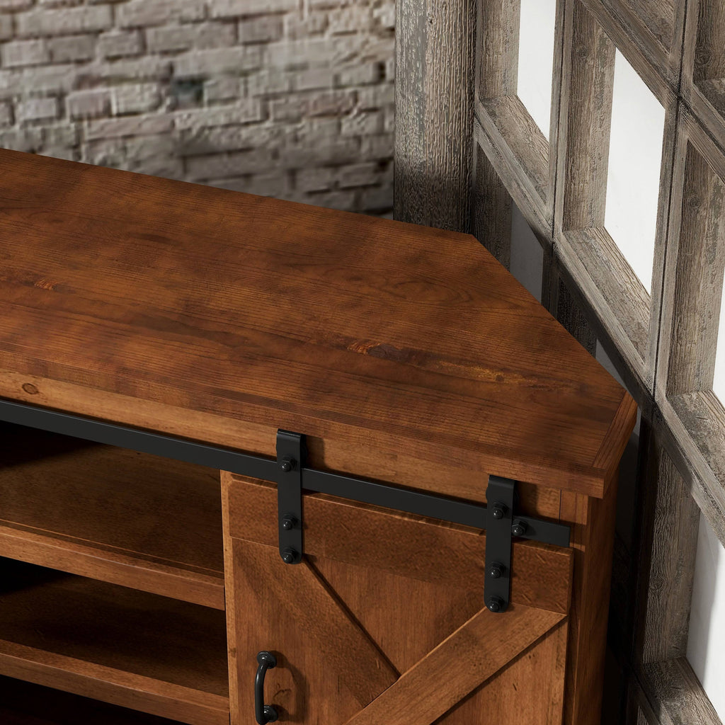 Farmhouse 56 inch Wood Corner Cart H882