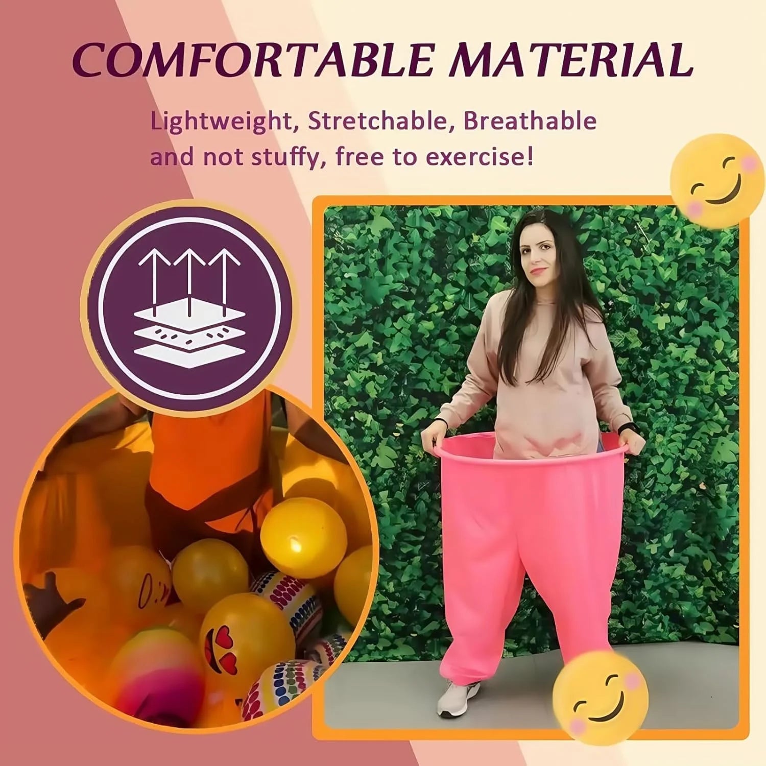 Granny Pants Yard Game with Bouncy Balls B720798