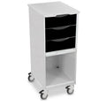 Black Medical Lab Cart W2632