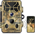WiFi Trail Camera 24MP 1296P with No Glow Night Vision 82FT, IP66 Waterproof A5300