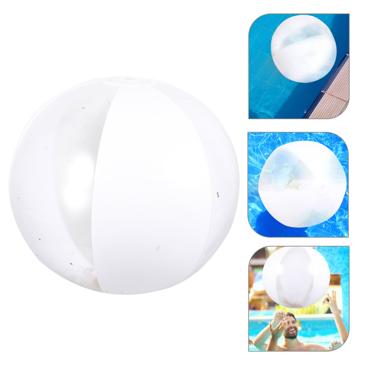 6 Pcs Novelty Inflatable Beach Balls S9687