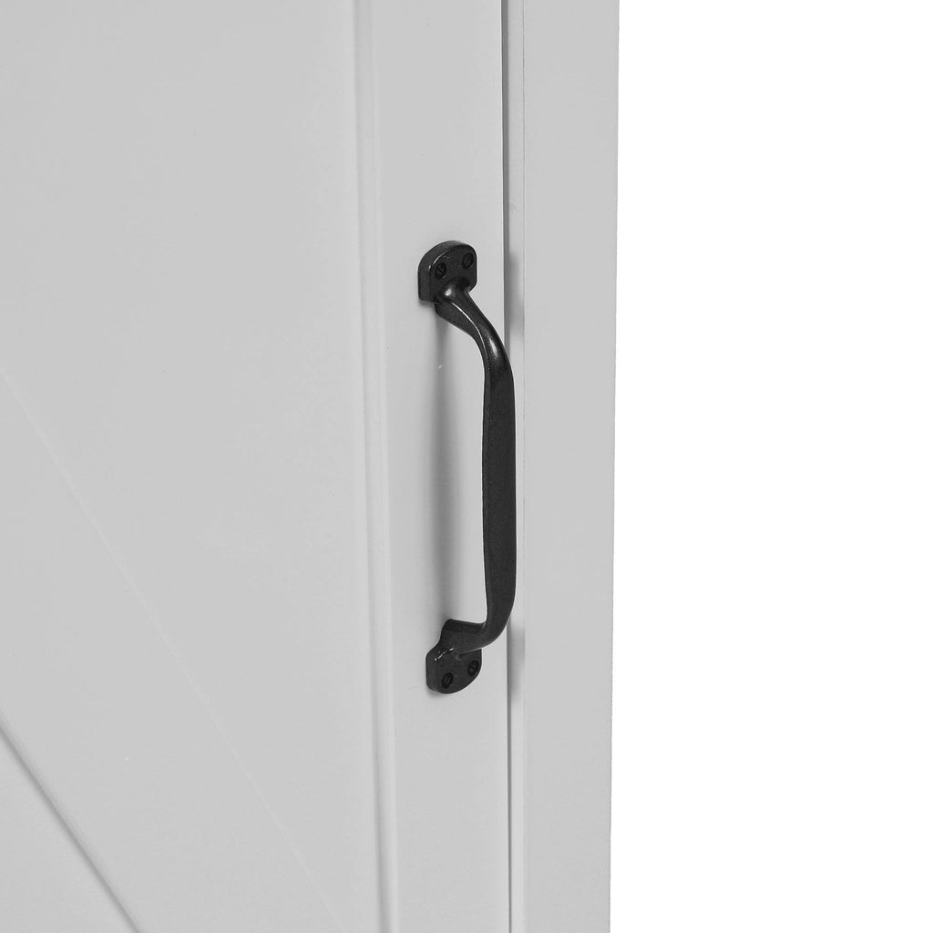 White MDF Bathroom Wall Cabinet R86954