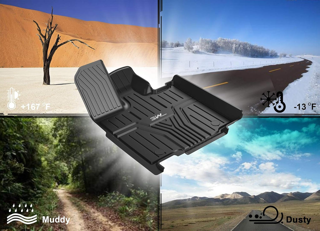 Black Heavy Duty Trunk Mat for Honda Odyssey V354