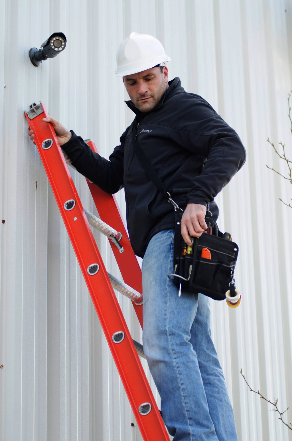24 ft. Fiberglass Extension Ladder H24718