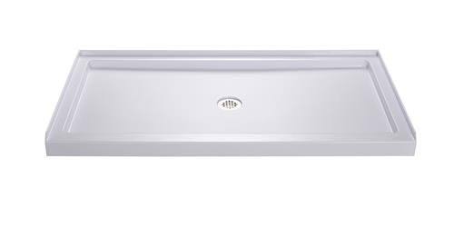 Slimline 34 in. x 60 in. Single Threshold Shower Base K833