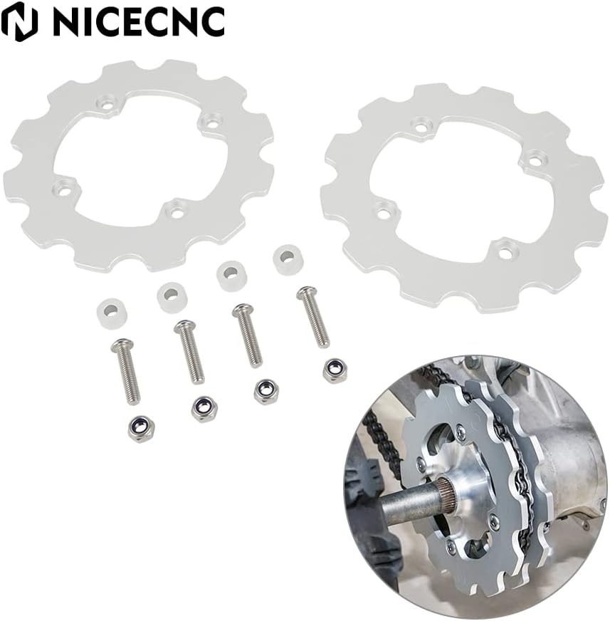 Blue Dual Sprocket Chain Guard Protector B431609