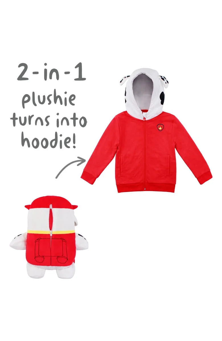 Red Size 8 Stuffed Animal Hoodie V5482